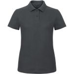 Dámské piqué polo B+C ID.001 - Anthracite S