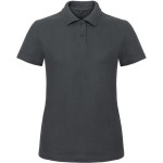 Dámské piqué polo B+C ID.001 - Anthracite S