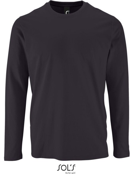 Pánské tričko s dlouhým rukávem IMPERIAL - Mouse grey XL