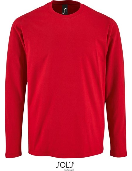 Pánské tričko s dlouhým rukávem IMPERIAL - Red S