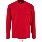 Pánské tričko s dlouhým rukávem IMPERIAL - Red XXL