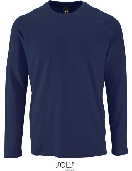 Pánské tričko s dlouhým rukávem IMPERIAL - French navy 4XL