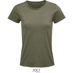 Dámské tričko Crusader z bio bavlny - Khaki XXL