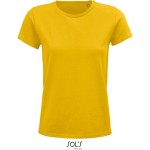 Dámské tričko Crusader z bio bavlny - Gold XL