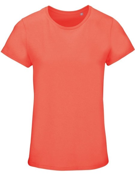 Dámské tričko Crusader z bio bavlny - Pop orange M