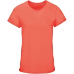 Dámské tričko Crusader z bio bavlny - Pop orange XL