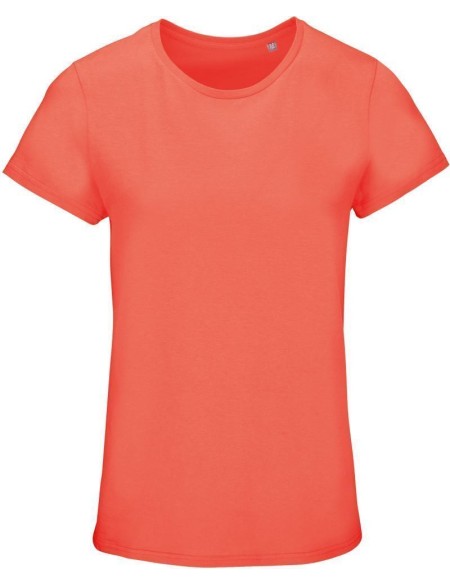 Dámské tričko Crusader z bio bavlny - Pop orange XL