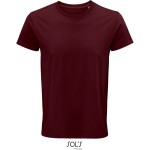 Pánské tričko Crusader z bio bavlny - Burgundy S