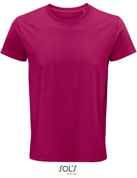 Pánské tričko Crusader z bio bavlny - Fuchsia L