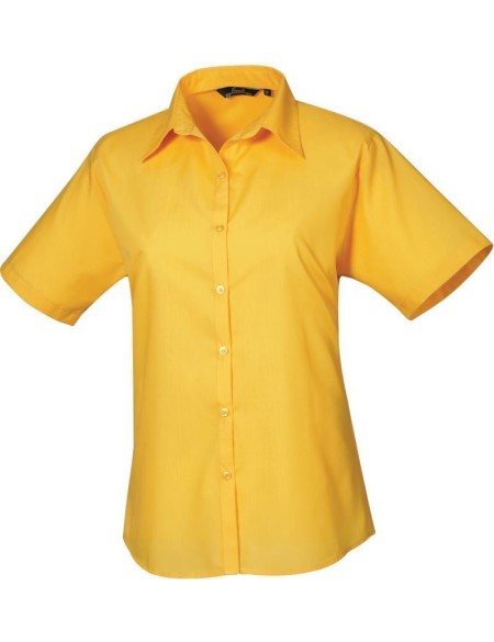 Popelínová halenka s krátkým rukávem - Sunflower 3XL