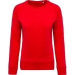Dámská raglánová mikina z bio bavlny - Red XS