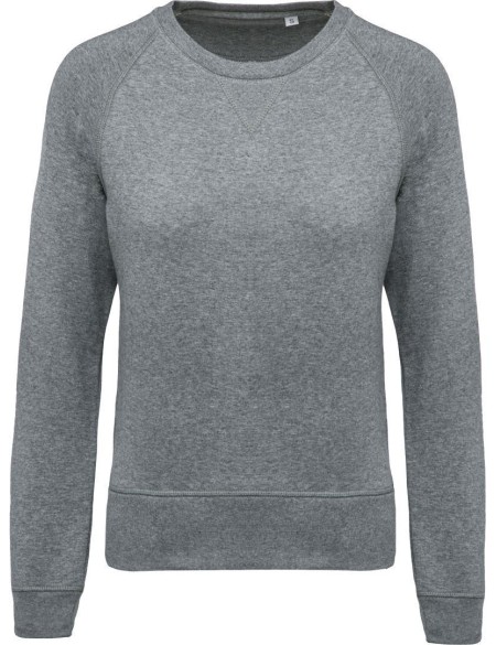 Dámská raglánová mikina z bio bavlny - Heather grey M