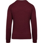 Dámská raglánová mikina z bio bavlny - Wine heather XL