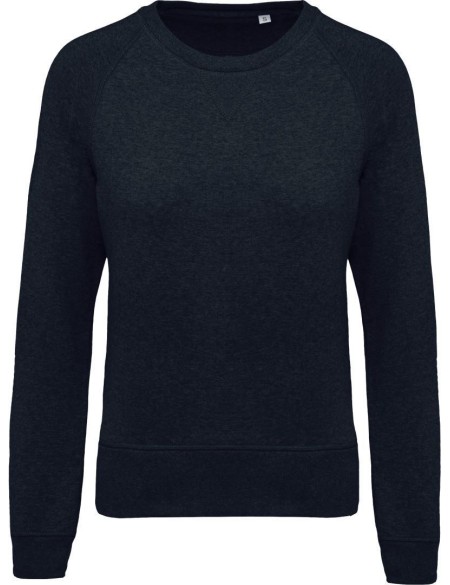 Dámská raglánová mikina z bio bavlny - French navy heather XS
