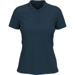 Dámské elastické piqué polo Claire - Marina blue M