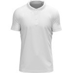 Pánské elastické piqué polo Clive - White S