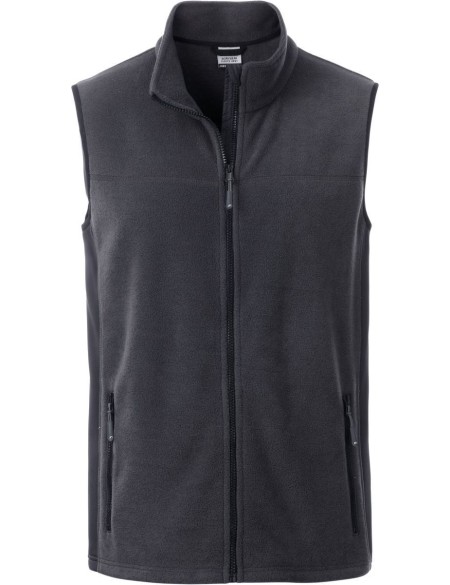 Pánská fleecová vesta Strong - Carbon/black XXL