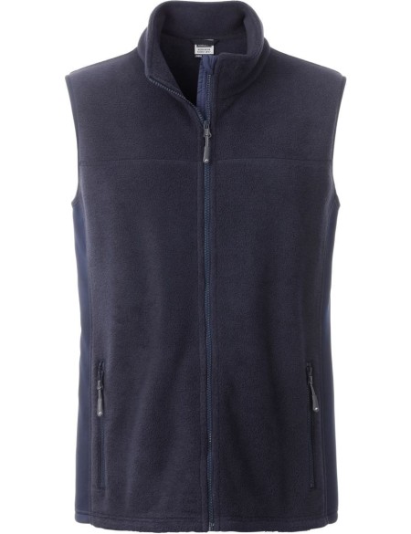 Pánská fleecová vesta Strong - Navy/navy 5XL