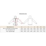 Pánská ekologicky šetrná mikina s kapucí - White 4XL