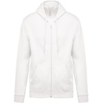 Dámská mikina s kapucí - White L