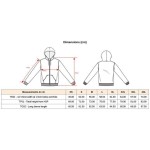 Dámská mikina s kapucí - White XL