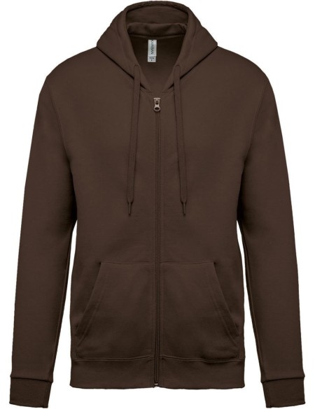 Dámská mikina s kapucí - Chocolate 4XL