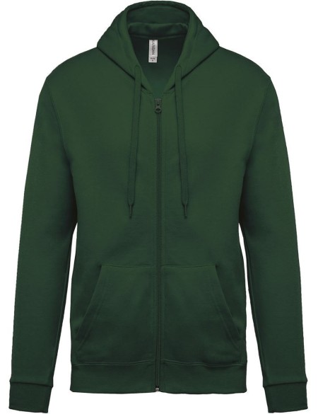 Dámská mikina s kapucí - Forest green XL