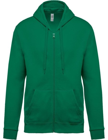 Dámská mikina s kapucí - Kelly green L