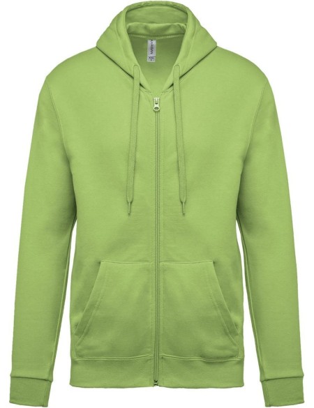 Dámská mikina s kapucí - Lime 4XL