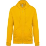 Dámská mikina s kapucí - Yellow S