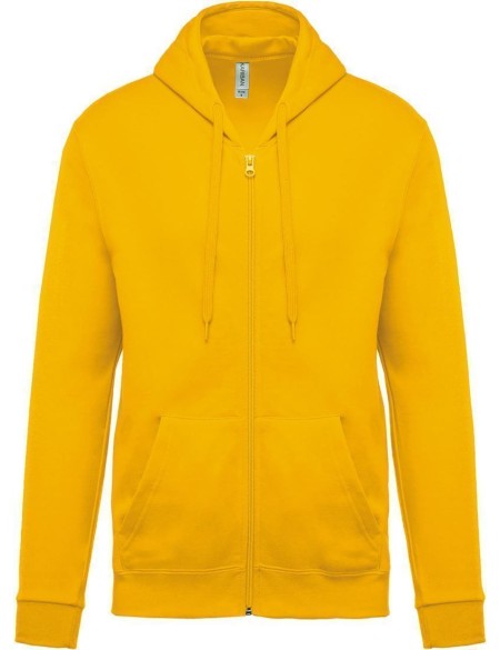 Dámská mikina s kapucí - Yellow XXL