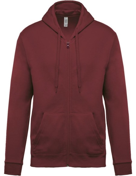 Dámská mikina s kapucí - Wine 3XL