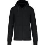 Pánská ekologicky šetrná mikina s kapucí - Black 4XL