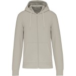 Pánská ekologicky šetrná mikina s kapucí - Clay 3XL