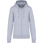 Pánská ekologicky šetrná mikina s kapucí - Oxford grey M