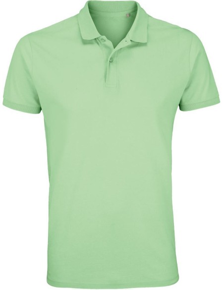 Dámské piqué polo Planet Women - Frozen green XXL