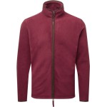 Pánská fleecová bunda Artisan - Burgundy XL